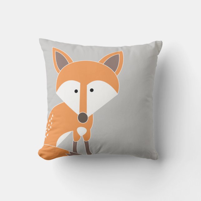 Little Fox Pillow (Front)