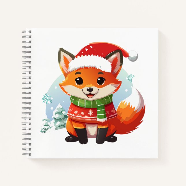 Little Fox’s Christmas Eve Notebook (Front)
