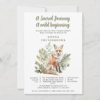 Little Fox Spirit Blessingway Baby Shower