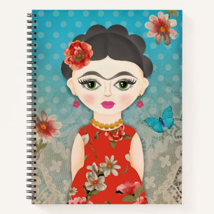 Little Frida Spiral Notebook
