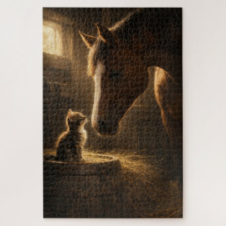 Little Friend | Horse & Kitten | Puzzle