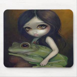 "Little Frog Girl" Mousepad