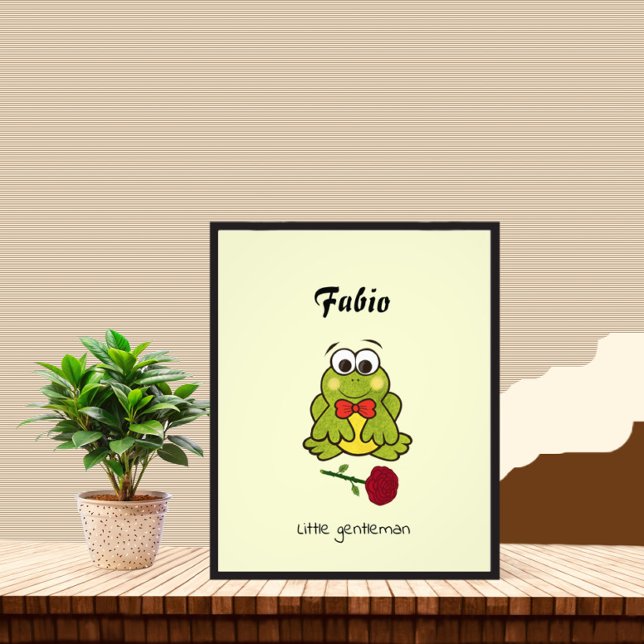 Little frog photo print (Creator Uploaded)