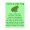 Little Frog Poem