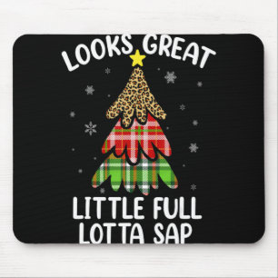 Little Full Lotta Sap Christmas Vacation Santa Xma Mouse Mat