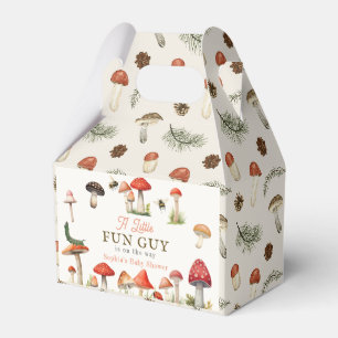 Little Fun Guy Mushroom Bee Boy Baby Shower Favour Box