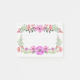 Little garden frame design post-it notes