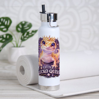 LITTLE GECKO QUEEN WATER BOTTLE