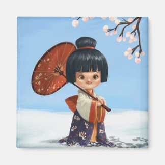 Little Geisha Magnet