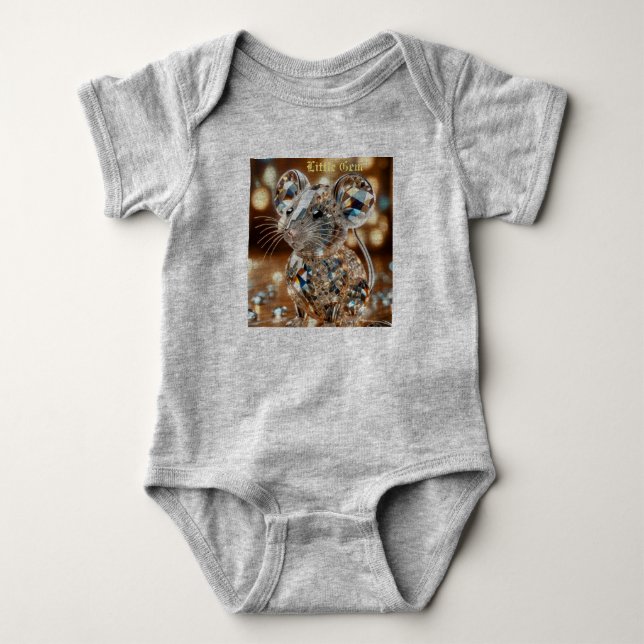 Little Gem Baby Bodysuit (Front)