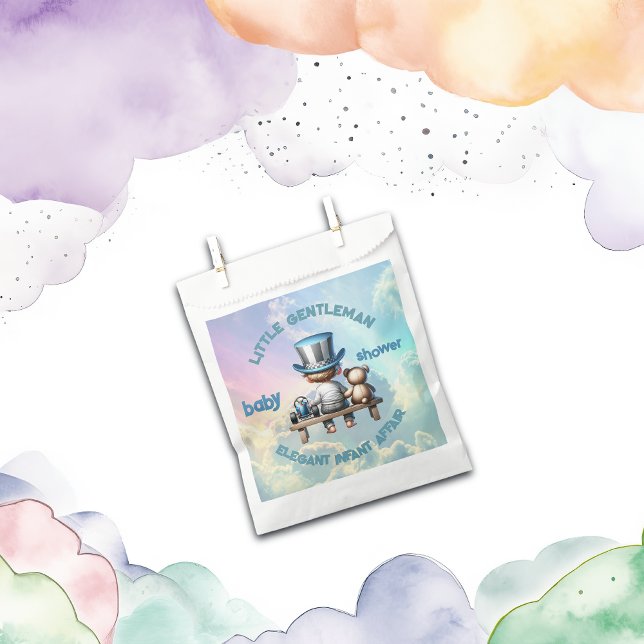 Little Gentleman Baby Shower | Favour Bags (Creator Uploaded)