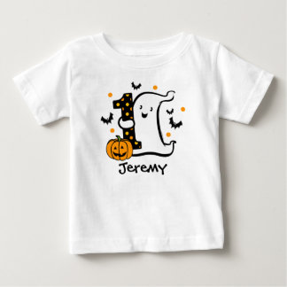 Little Ghost 1st Birthday Baby T-Shirt