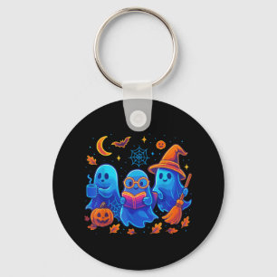 Little Ghost Coffee Tee, Spooky Season Ghost Readi Key Ring