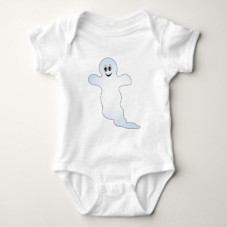 Little Ghost Design Baby Bodysuit