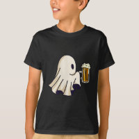 Little Ghost Drinking Beer Funny Halloween Costume