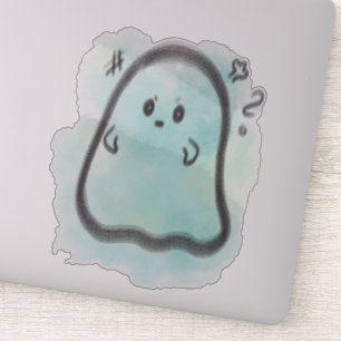 Little ghost is angry 