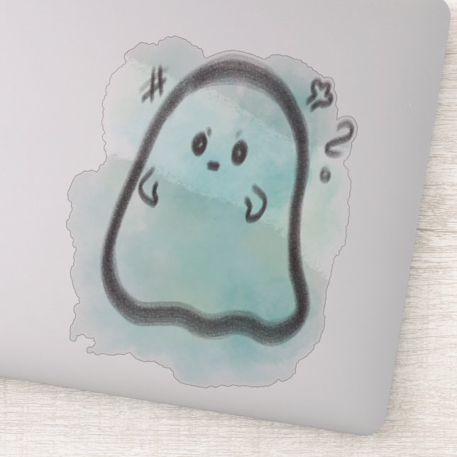 Little ghost is angry  (Detail)