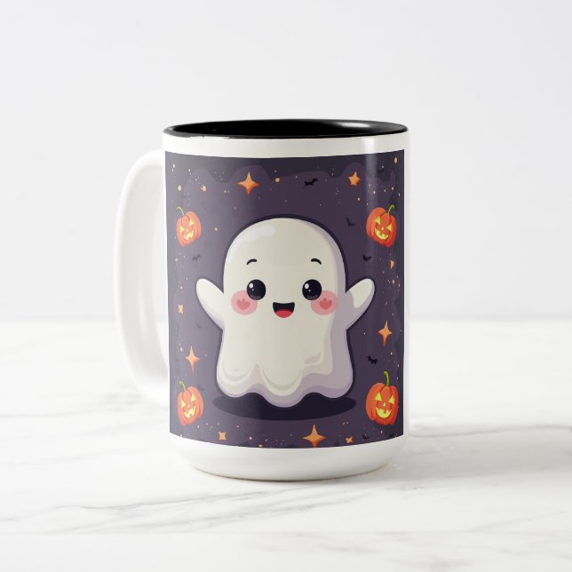 Little Ghost Mug (Front Left)