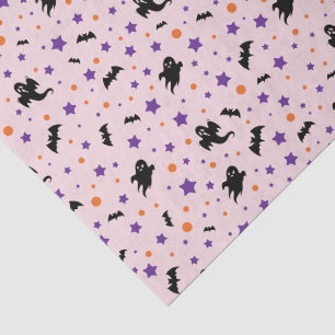Little Ghost Pink Halloween Gift Tissue Paper