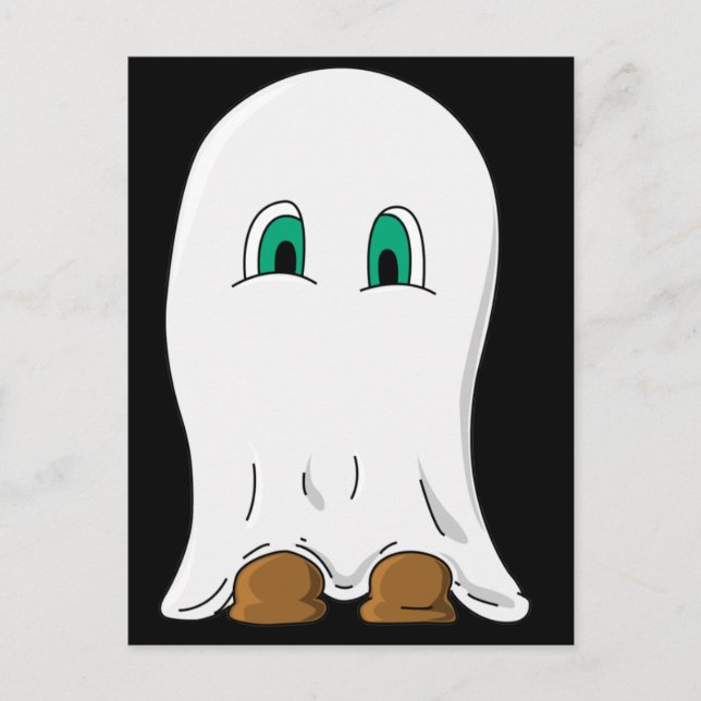 Little Ghost Postcard (Front)