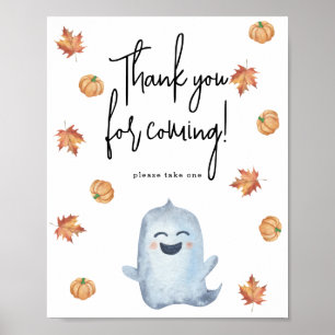 Little ghost - Thank you for coming Poster