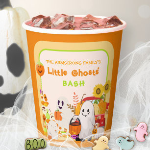 Little Ghosts Halloween Party Paper Cups