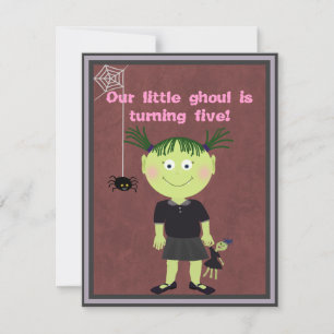 Little Ghoul Party Invitation