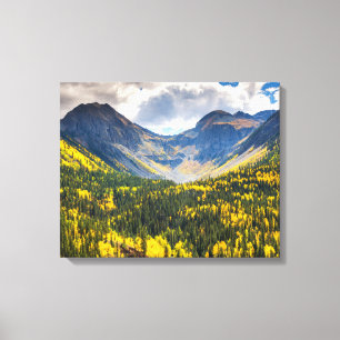 Little Giant & Kendall Peak, Silverton, Colorado Canvas Print