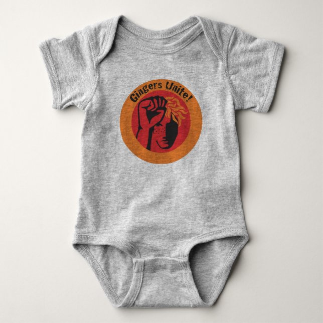 Little Ginger Baby Bodysuit (Front)