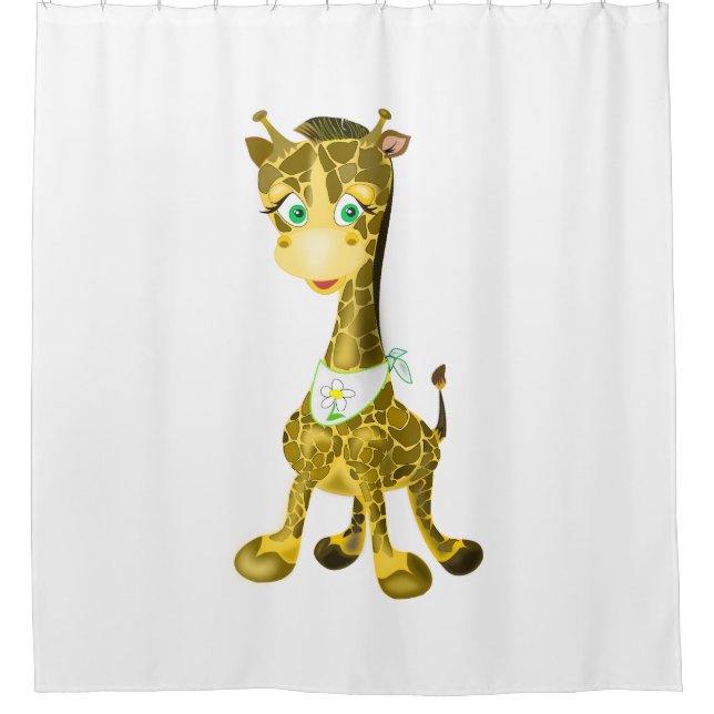 Little Giraffe Shower Curtain (Front)