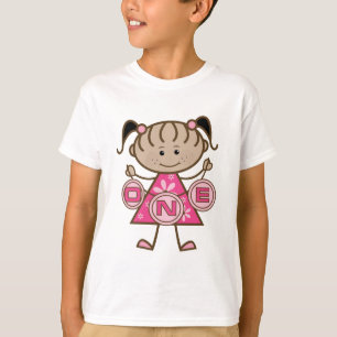 Little Girl 1st Birthday T-shirts and Gifts