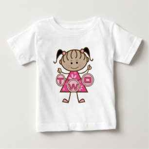Little Girl 2nd Birthday T-shirts and Gifts