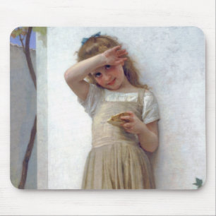 Little Girl, Bouguereau Mouse Mat
