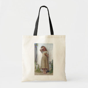 Little Girl, Bouguereau Tote Bag