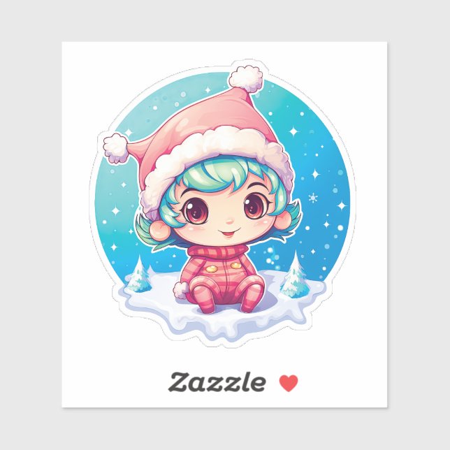 Little Girl Elf Xmas Magic (Sheet)