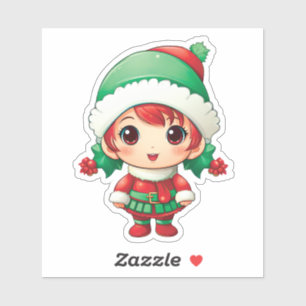 Little Girl Elf Xmas Magic