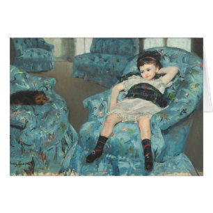 Little Girl in a Blue Armchair, 1878 (oi