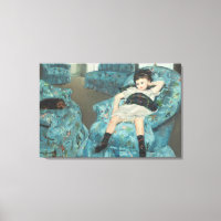 Little Girl in a Blue Armchair, 1878 (oi