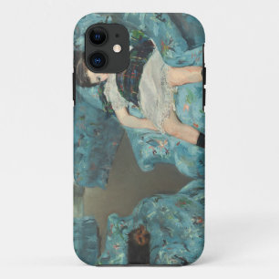 Little Girl in a Blue Armchair, 1878 (oi iPhone 11 Case