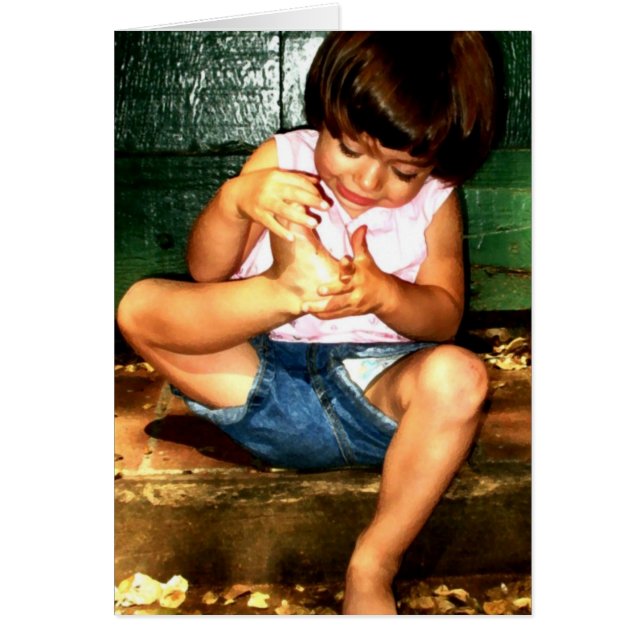 Little Girl on the Step (Front)