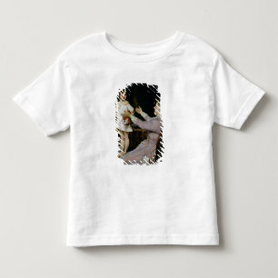 Little Girl with a Doll and Her Nurse, 1896 Toddler T-Shirt