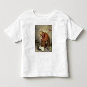 Little Girl with a Rabbit Toddler T-Shirt