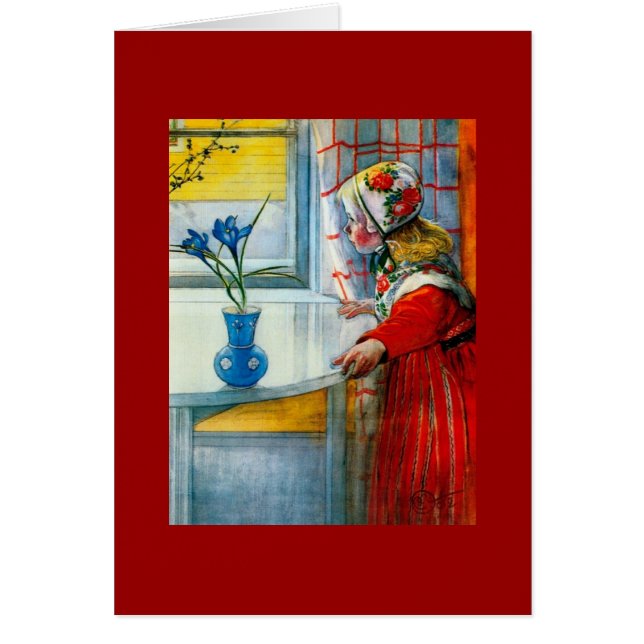 Little Girl with Blue Iris (Front)