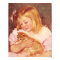 Little Girl with Cat Poster