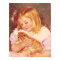 Little Girl with Cat Poster