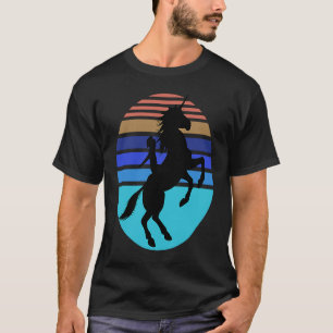 Little Girl with her Unicorn Imagination 2 T-Shirt
