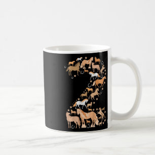 Little Girls 2 Years Old 2nd Birthday Horse Graphi Coffee Mug