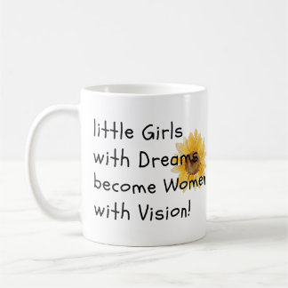 Little Girls Become Strong Women Mug