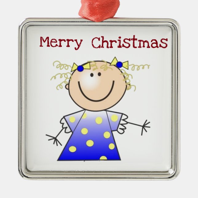 ***LITTLE GIRL'S*** CHRISTMAS ORNAMENT (Front)