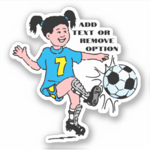 Little Girl's Soccer Sports